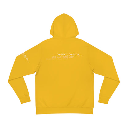 One Day , One Step Fashion Hoodie - Unisex - Yellow