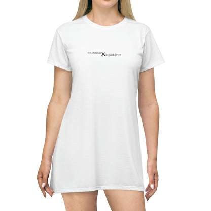GRANDEUR® X PHILOSOPHIES WOMEN T-Shirt Dress (AOP)