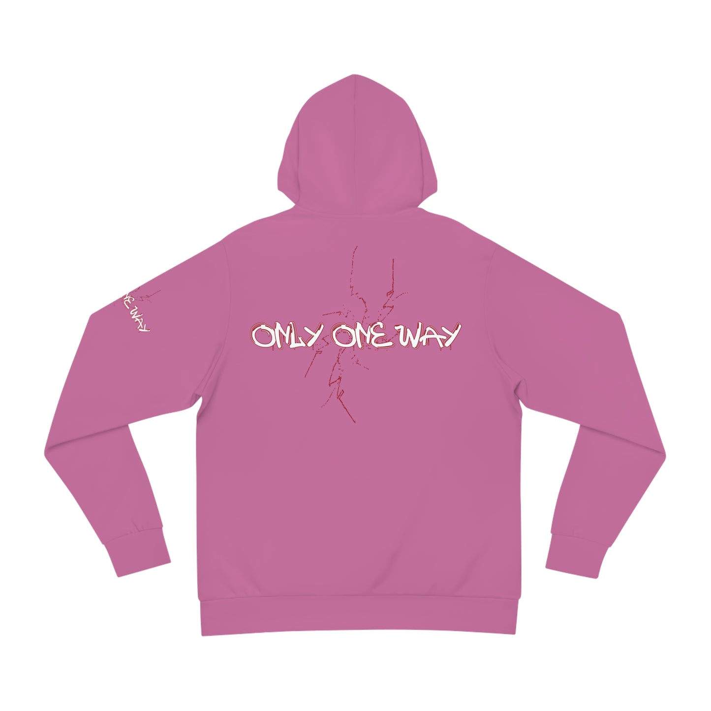 Only One Way Fashion Hoodie - Unisex - Pink