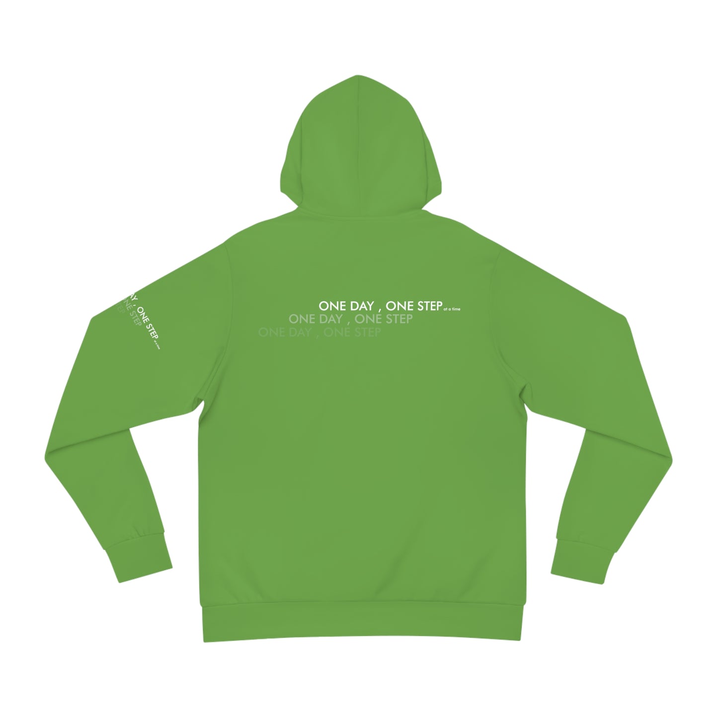 One Day , One Step Fashion Hoodie - Unisex - Green