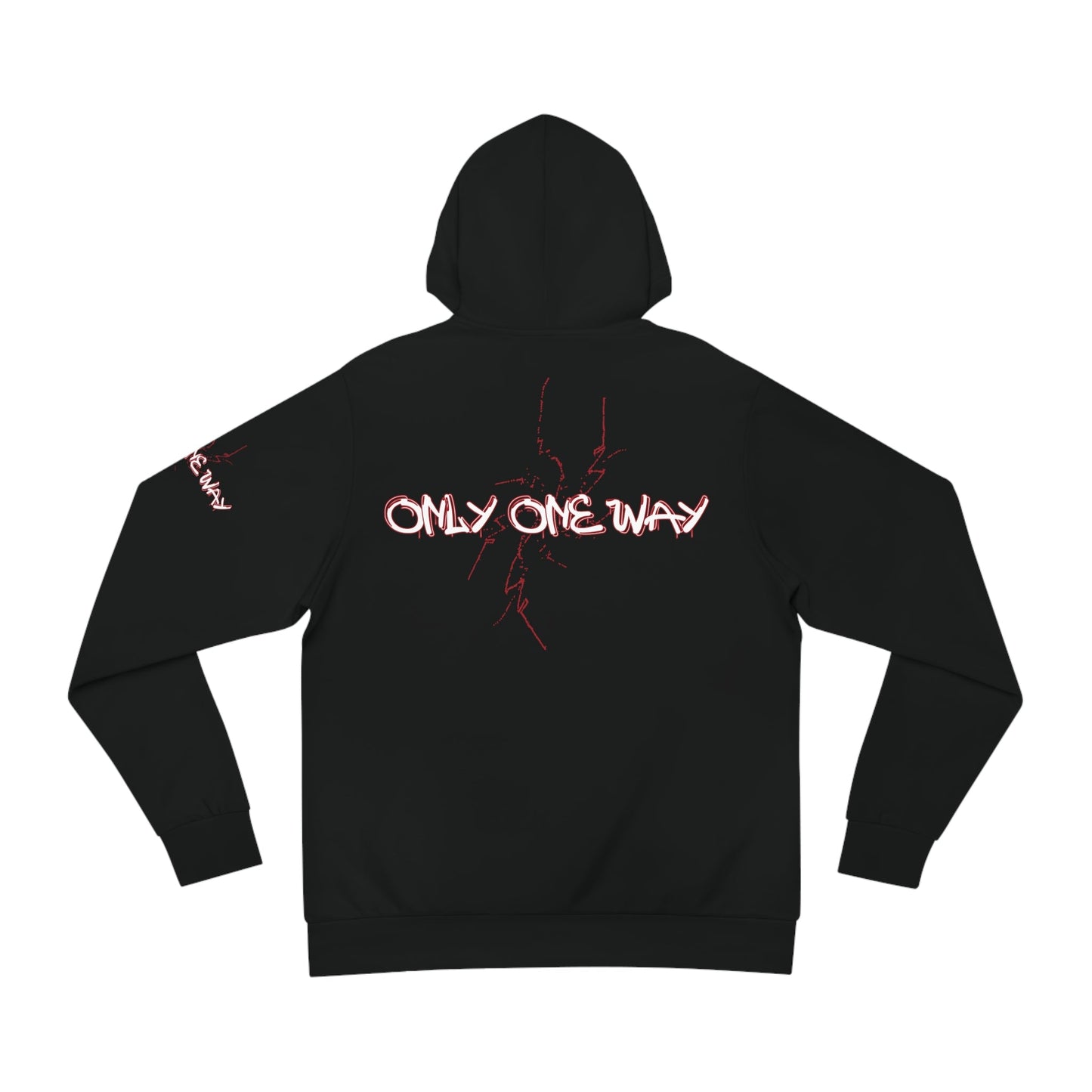 Only One Way Fashion Hoodie - Unisex - Black