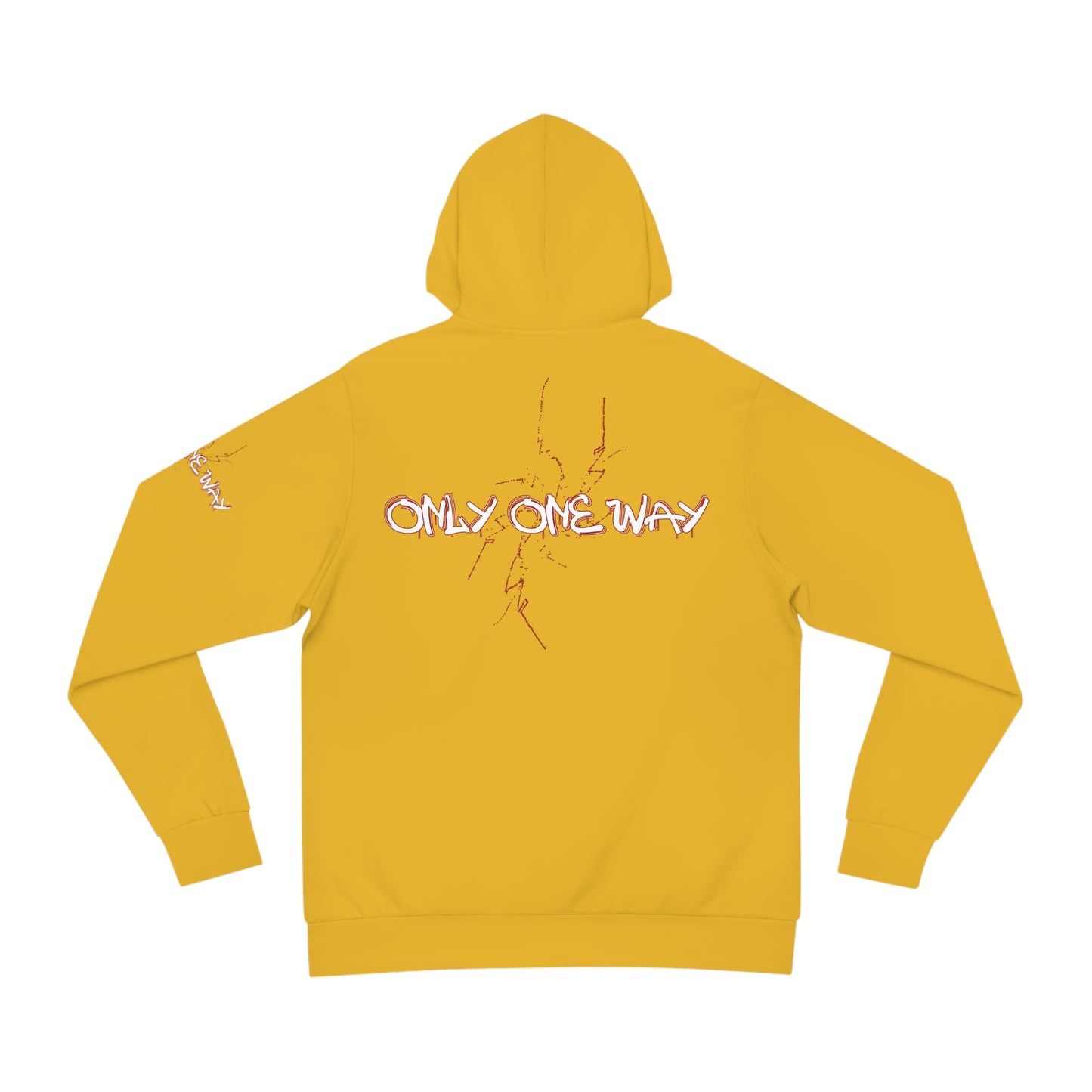 Only One Way Fashion Hoodie - Unisex - Yellow